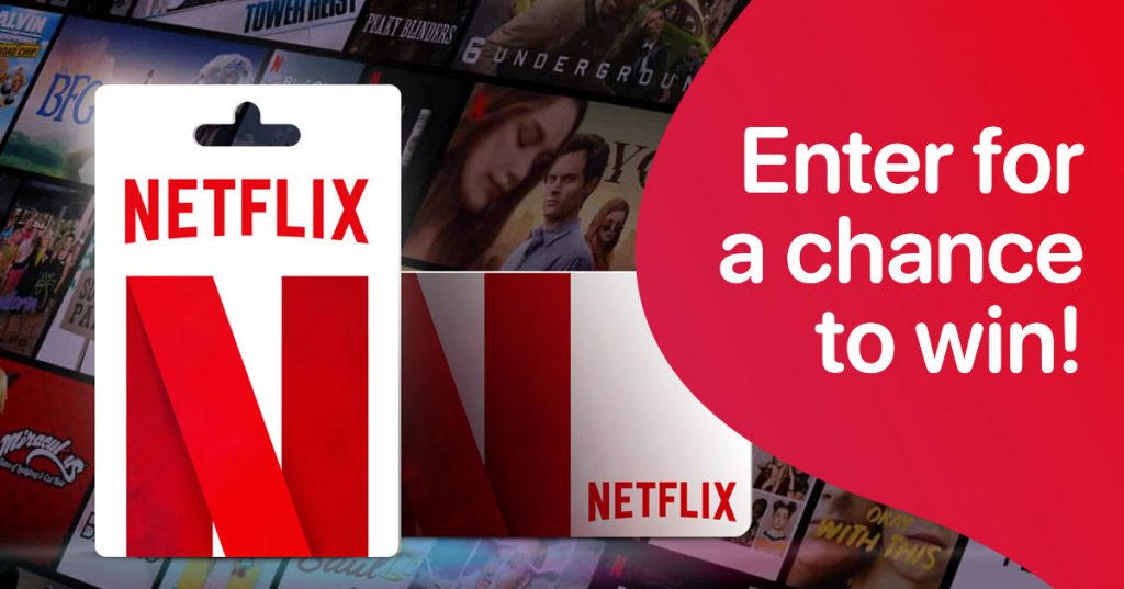 Win a free £50 Netflix gift card in our competition