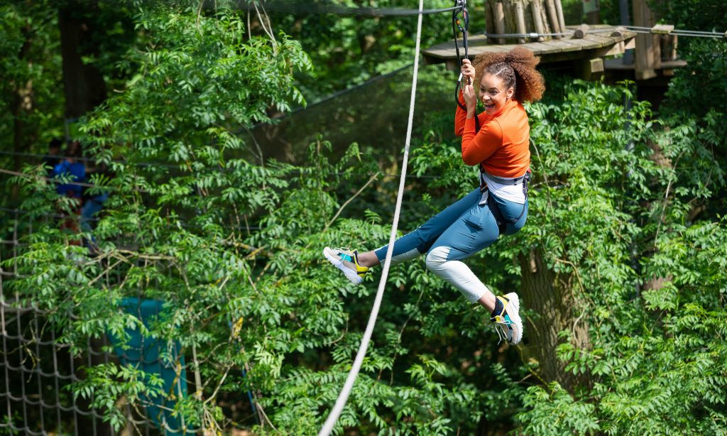 Visit Go Ape for some outdoor fun